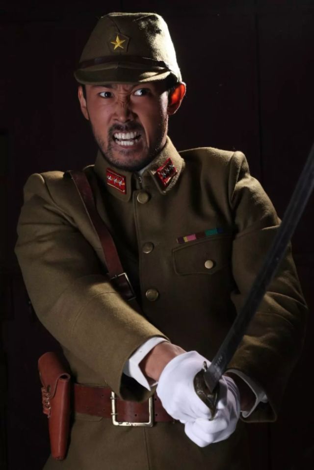 日本军官扮演者图片图片