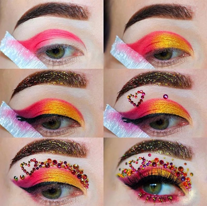 欧美流行的创意眼妆系列!推荐给化妆师收藏!