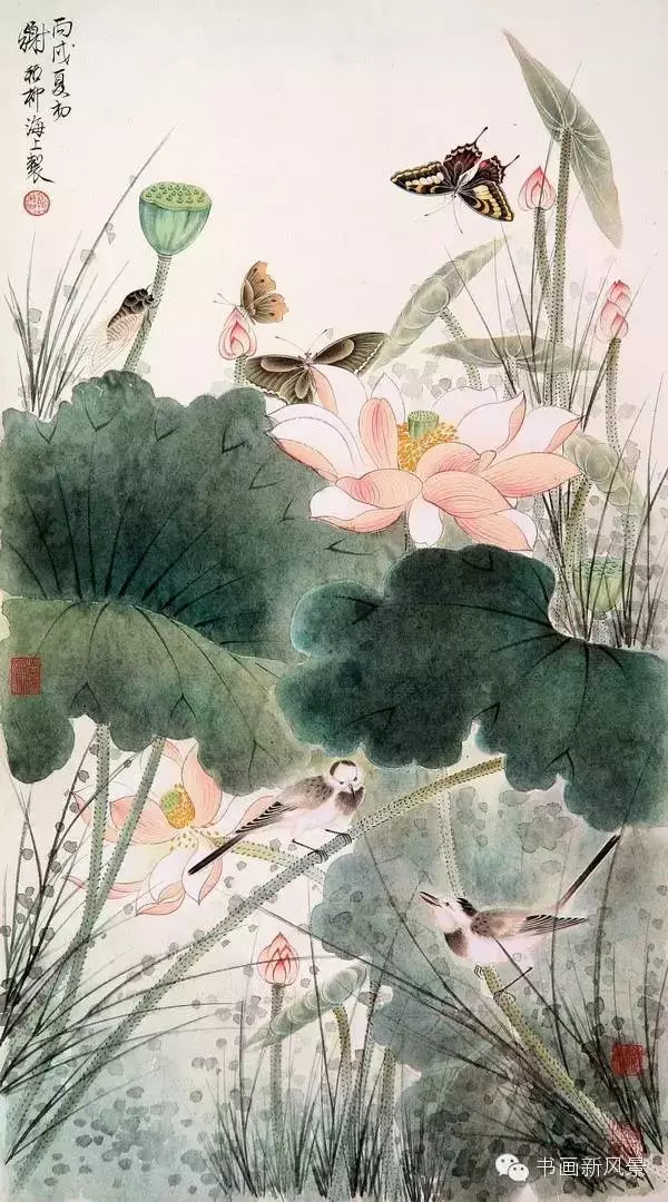 这个常州人和徐悲鸿张大千一起画画还是中国书画鉴定大师