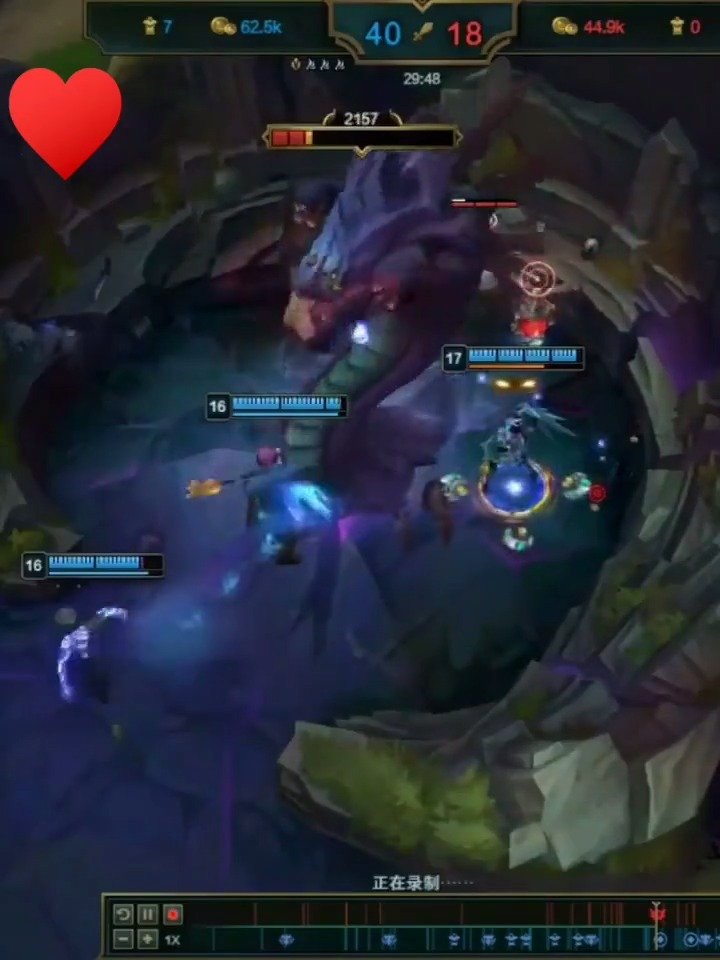 LOL:单身练手速,只为玩好盲僧(使用 录制)