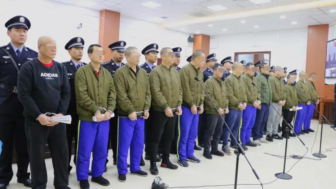 非法拘禁致人死亡 张振清等15人涉黑犯罪案开庭审理