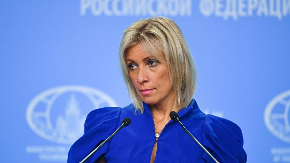 俄罗斯外交部发言人扎哈罗娃 图自俄新社