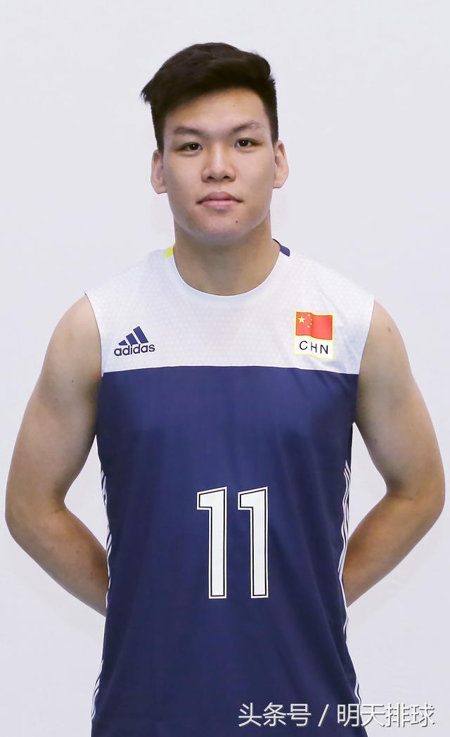 于垚辰(二传,江苏)王径一(接应,山东)张景胤(主攻,浙江)李润铭(二传