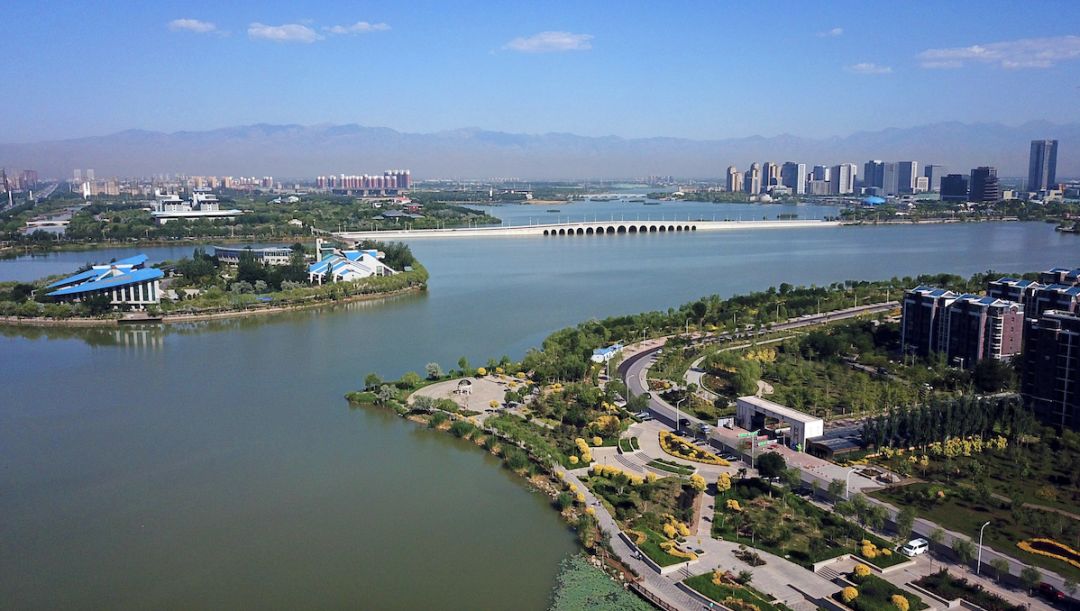 半城湖光一城景这便是六月的银川