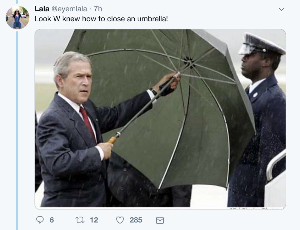 特朗普因小雨取消致敬烈士美国人气得贴出一张普京照片