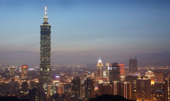 ▲台北夜景。 图/新华社