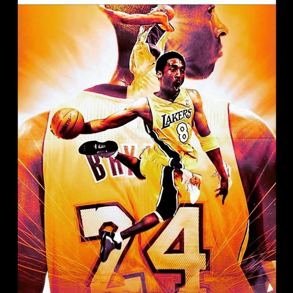 【感恩图报】:科比8号球衣和24号球衣正式退役