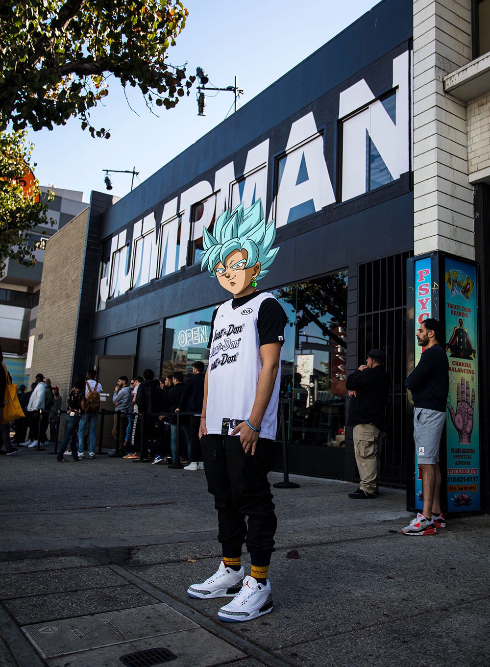 在洛杉矶买白水泥 aj3 时!竟然与陈冠希,威少相遇!