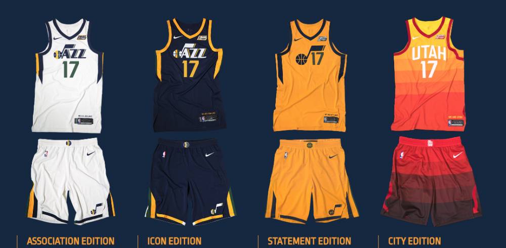 这颜色有点怪 爵士队公布城市版主题球衣 手机新浪网