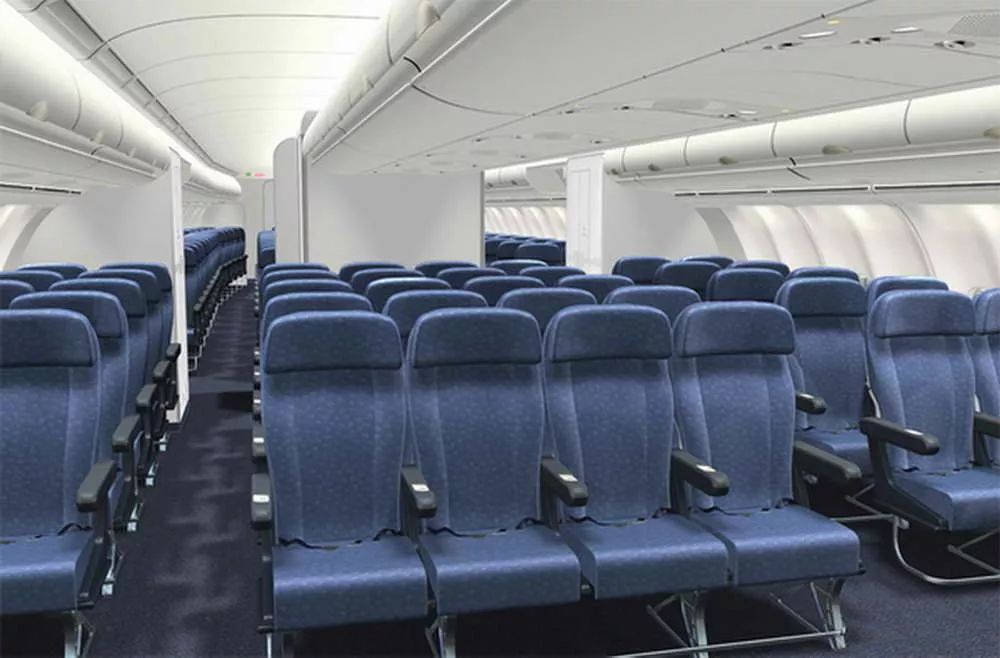 专机后部的经济舱座椅a330mrtt是基于空客a330-200客机发展而来,该