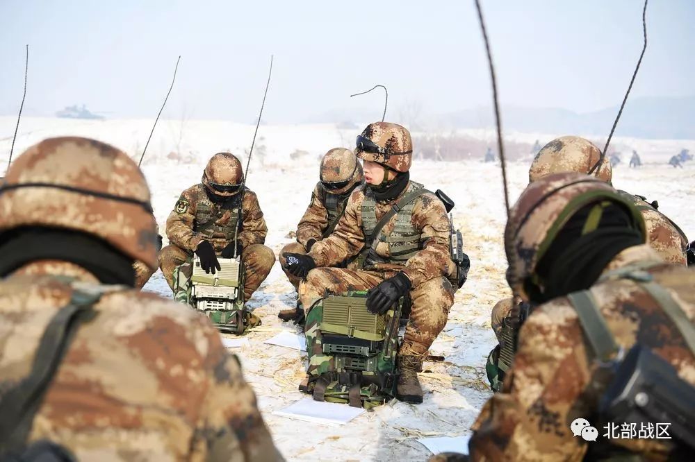 茫茫雪野第78集团军首长机关打响开训第一枪