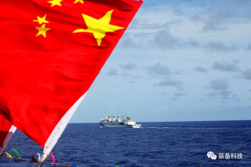 太激动了两艘远望号船相逢太平洋