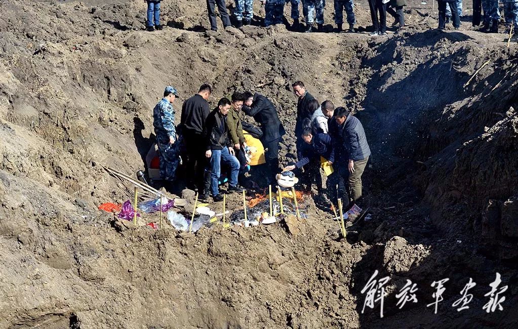 摄于2016年11月12日,余旭在河北唐山牺牲.