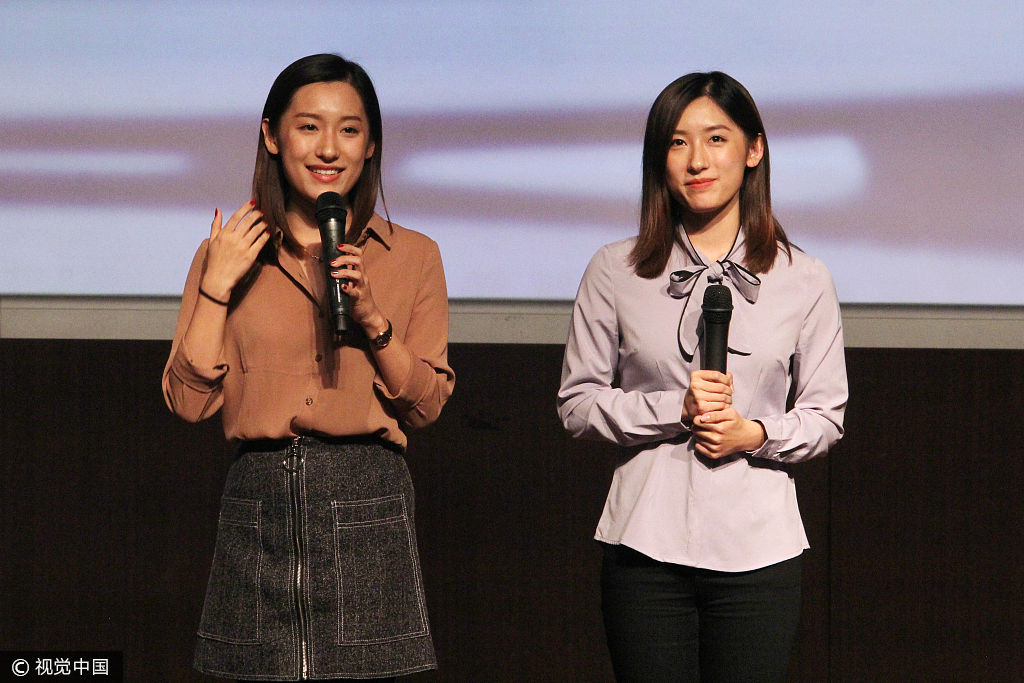 双胞胎姐妹花孙雨彤,孙雨朦颜值爆表 同上哈佛同入职央视