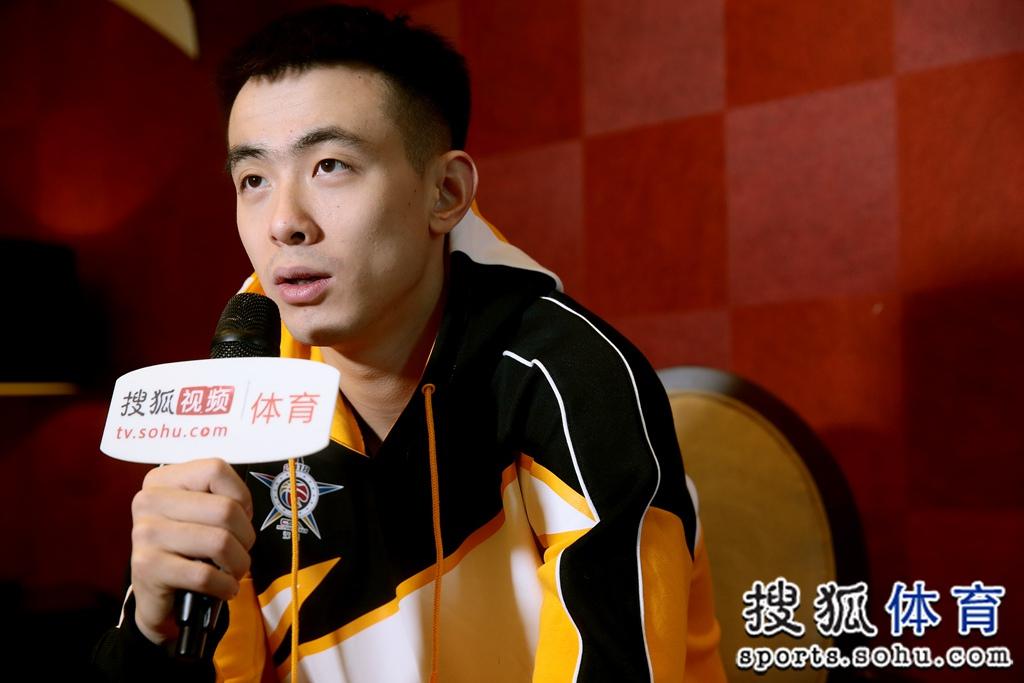 高清:赵继伟对话搜狐体育 开心参加全明星赛