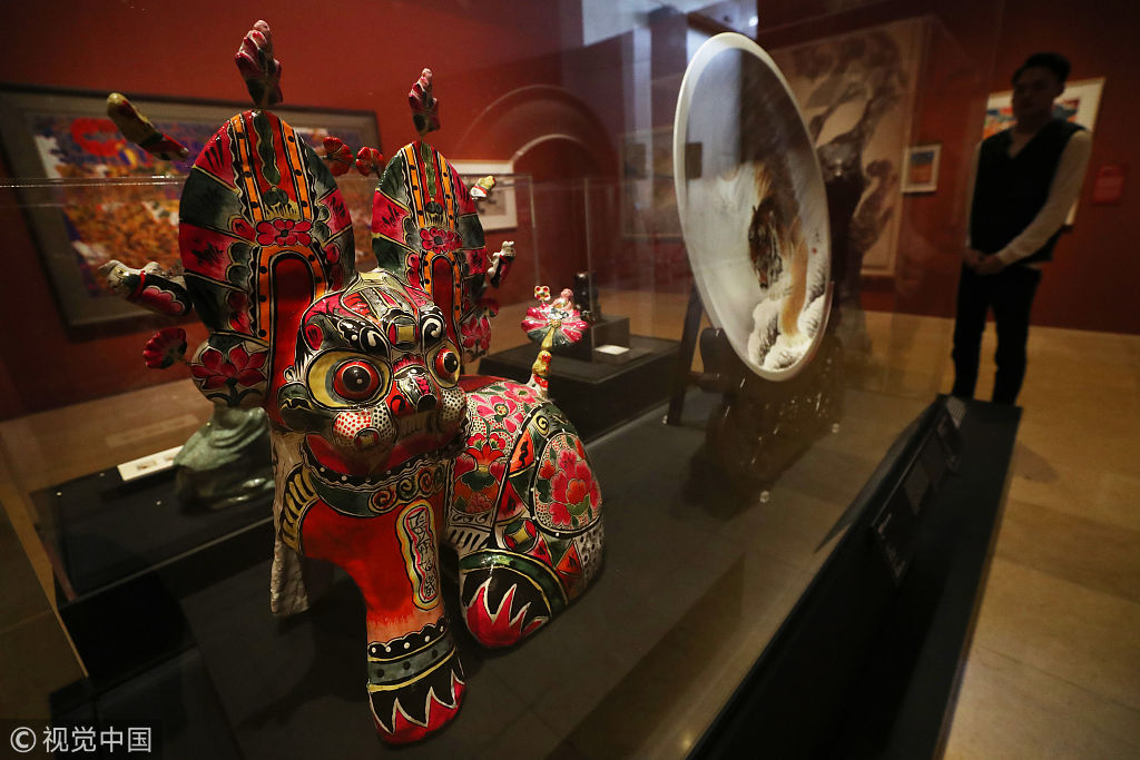 韩国将举办东亚老虎美术展 展示中日韩精美艺术品_新浪看点