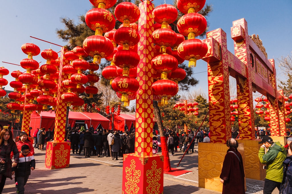 北京逛庙会