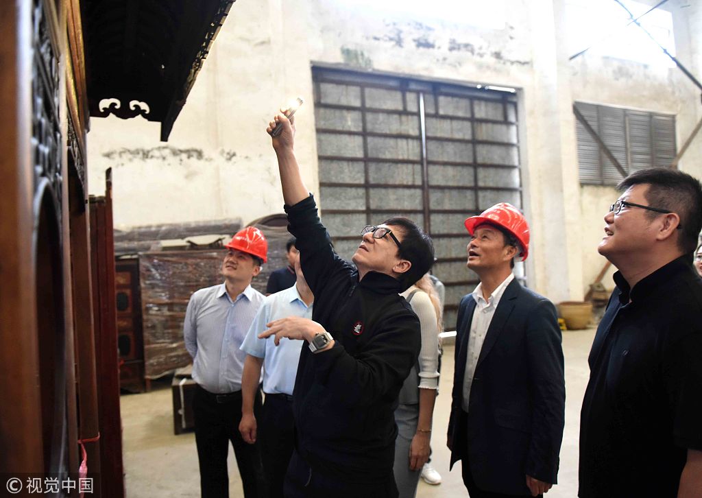 成龙捐古民居回安徽故乡 曾因将4古建捐新加坡引争议