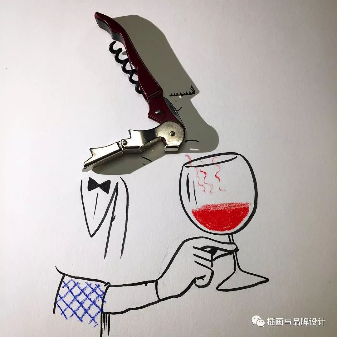 插画丨每天画一张脑洞大开的小画365天让创意帮你填饱肚子