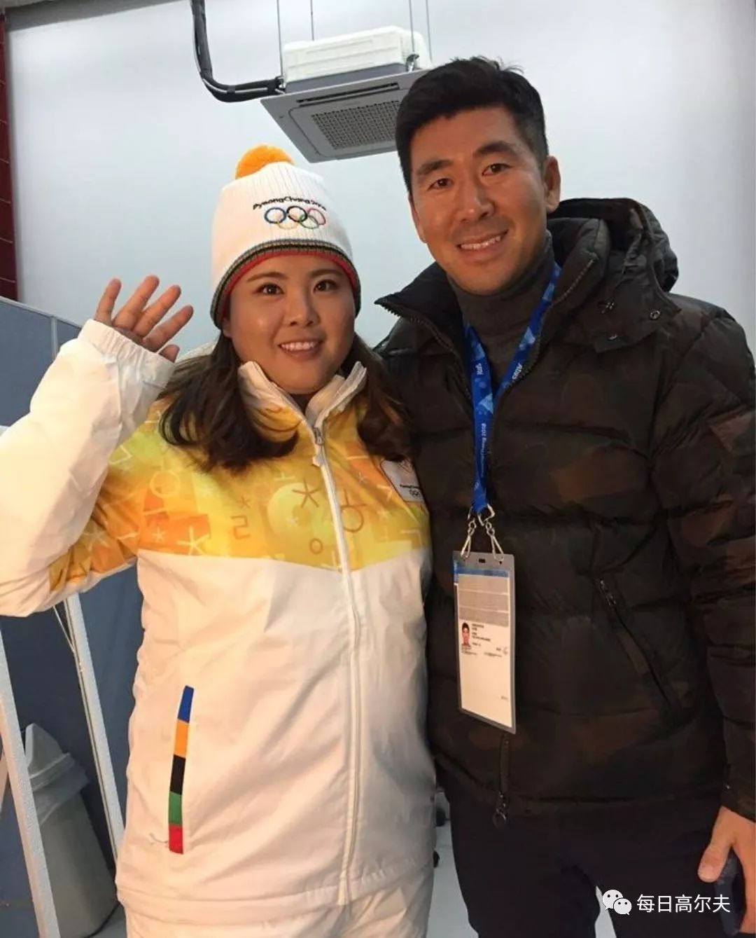 高尔夫球星担任平昌冬奥会火炬手想想也只能是她