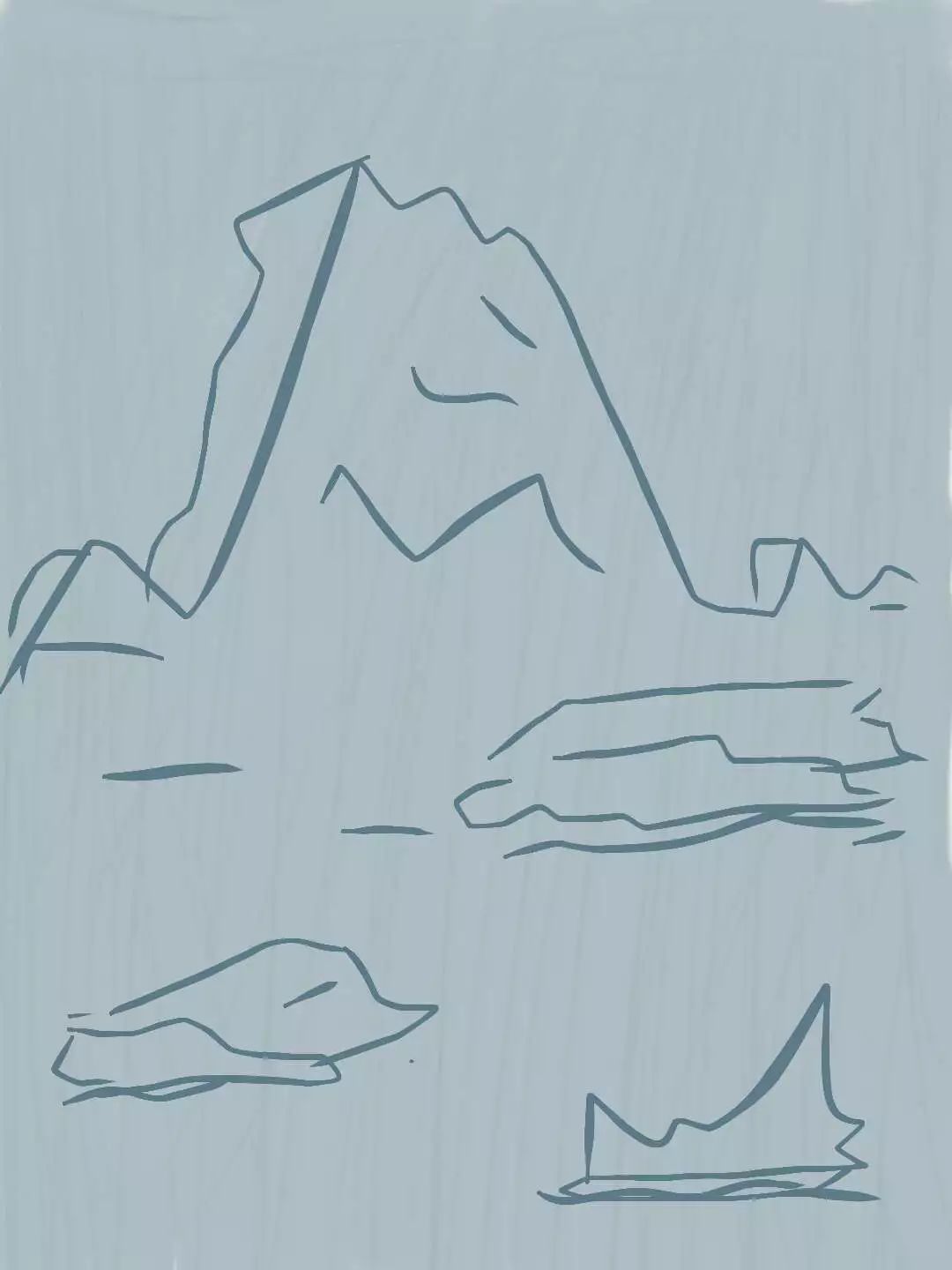 一大早,蜷缩在厚实的被窝 却感觉睡在了冰川海洋