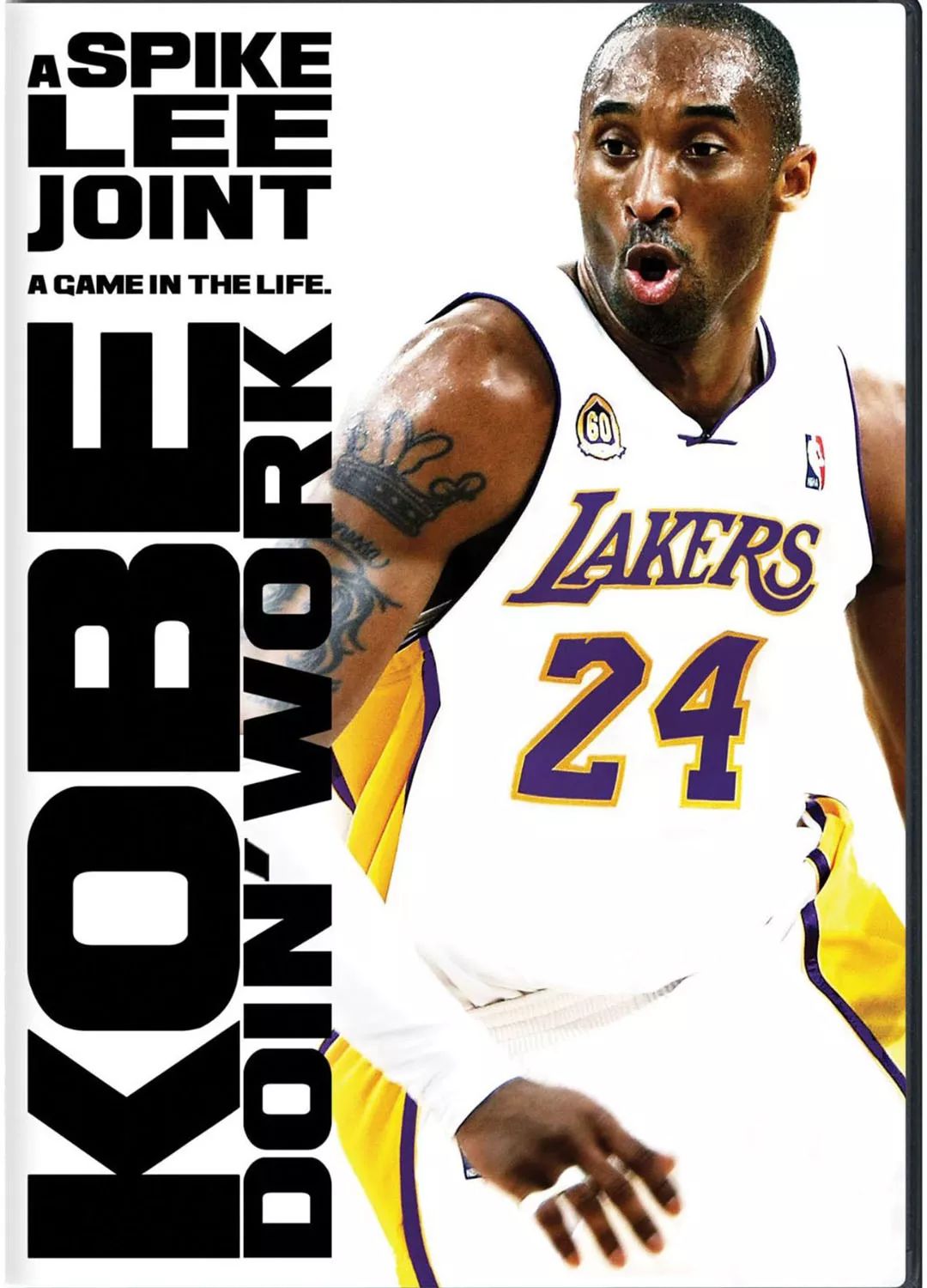 ▼《科比工作进行时》的海报