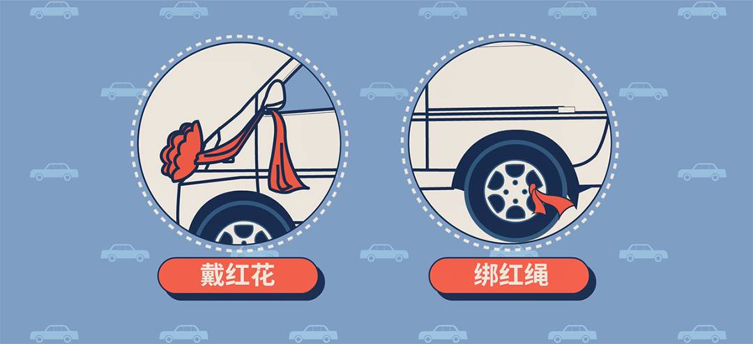 开光放炮绑红绳,盘点那些要命的中国汽车文化丨视知车学院