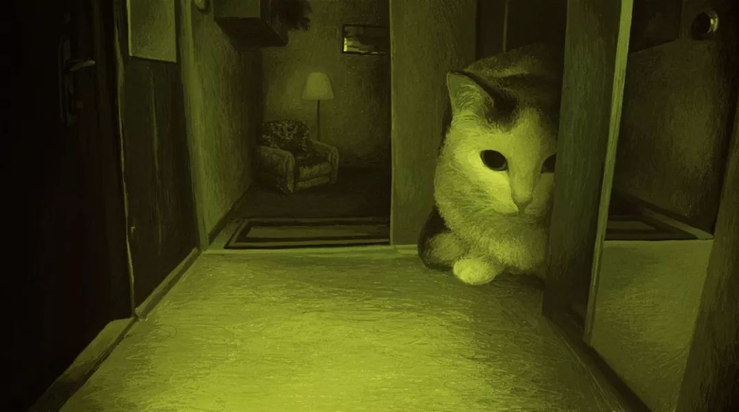 猫的凝视两则恐怖漫