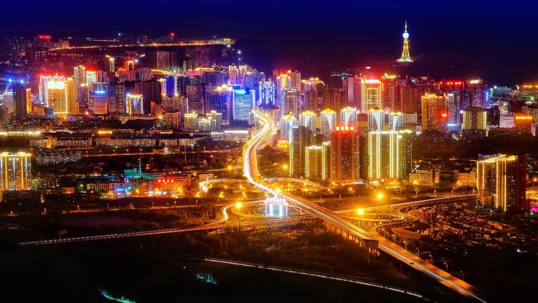 河湖清夜色新西宁夜景真的是太醉人了!