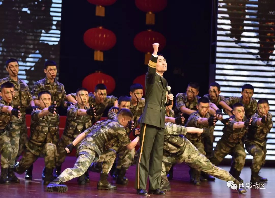 军地携手共迎新春这场晚会燃爆了