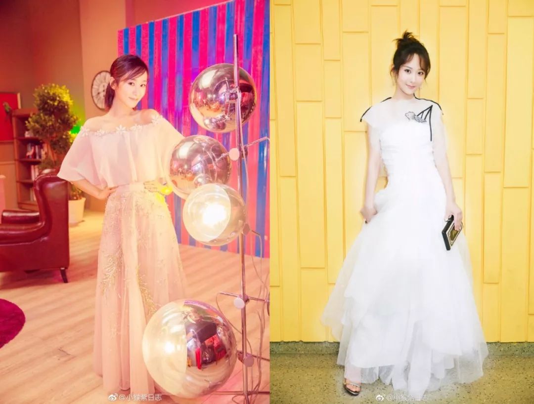 53kg的杨紫其实算得上是很标准的身材架得住oversize搭配高腰短下装