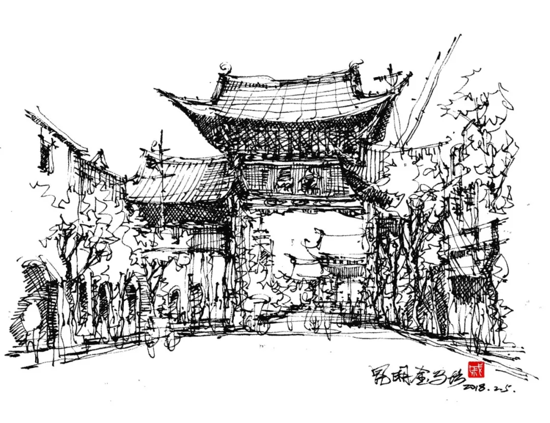 金马碧鸡坊|火车站|握桥_新浪新闻