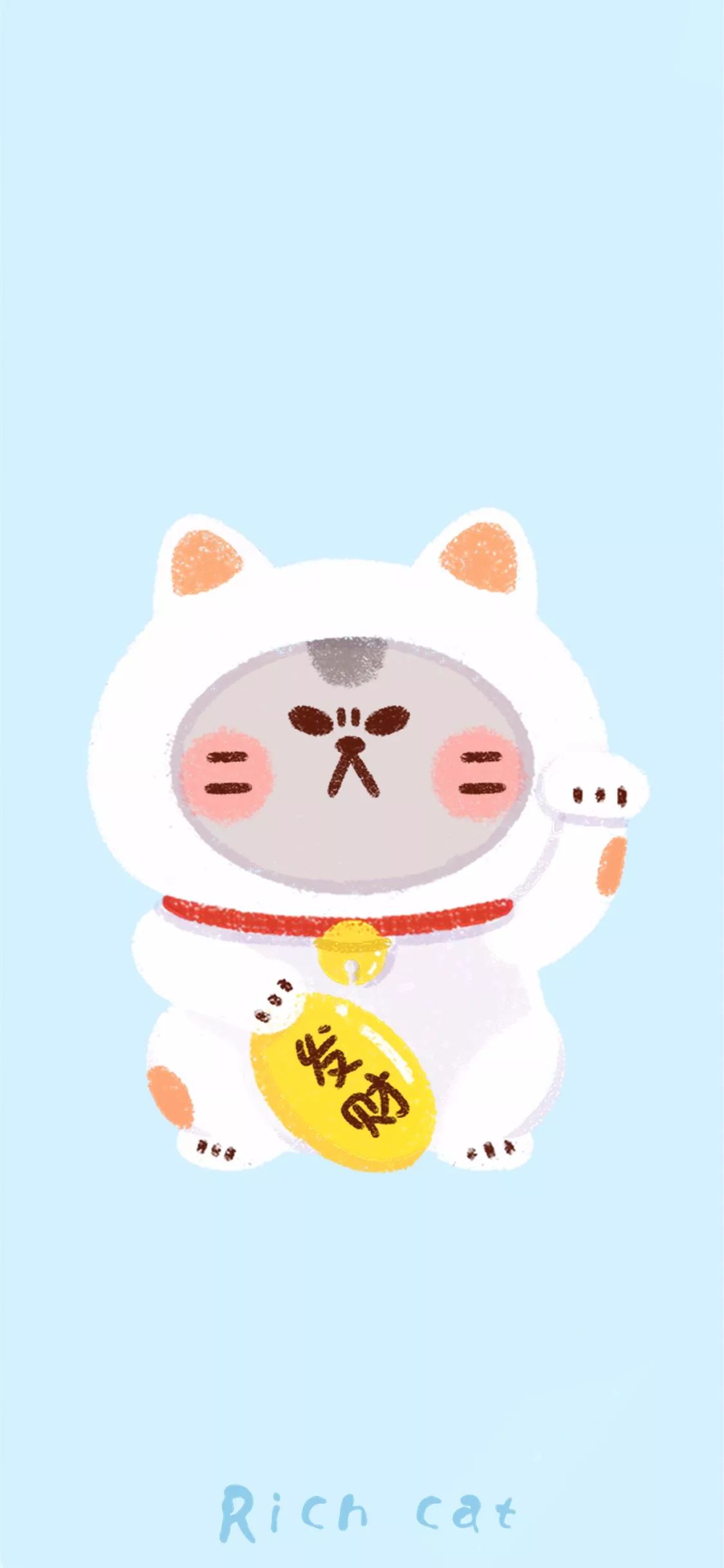 超萌壁纸专治iphonex齐刘海