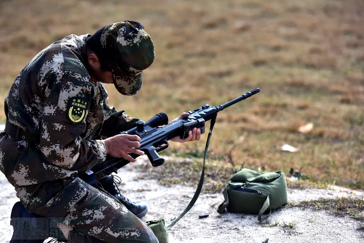 高清猛图武警云南总队狙击手集训掠影