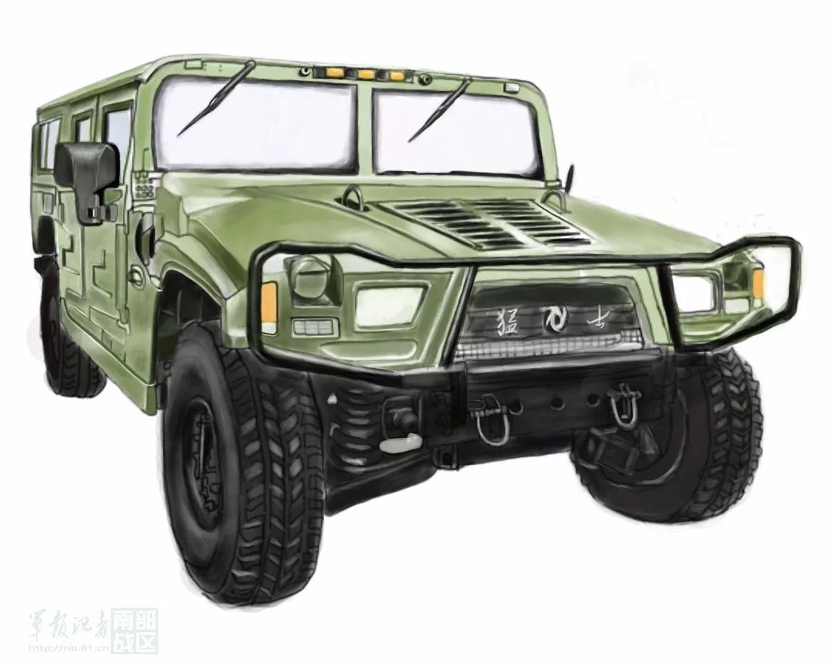 手绘大国利剑,你见过吗?|东风猛士|辽宁舰|自动步枪_新浪军事_新浪网