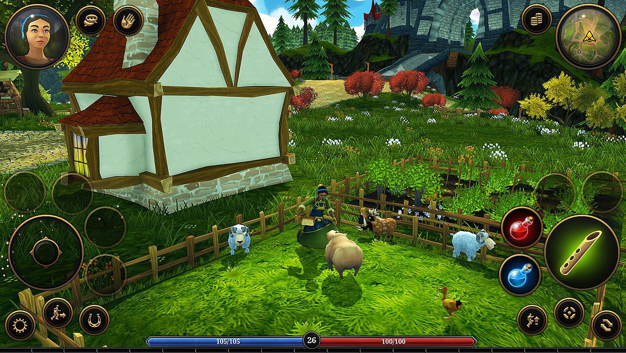 3dmmo游戏《村民与英雄》2月26日登陆ios!