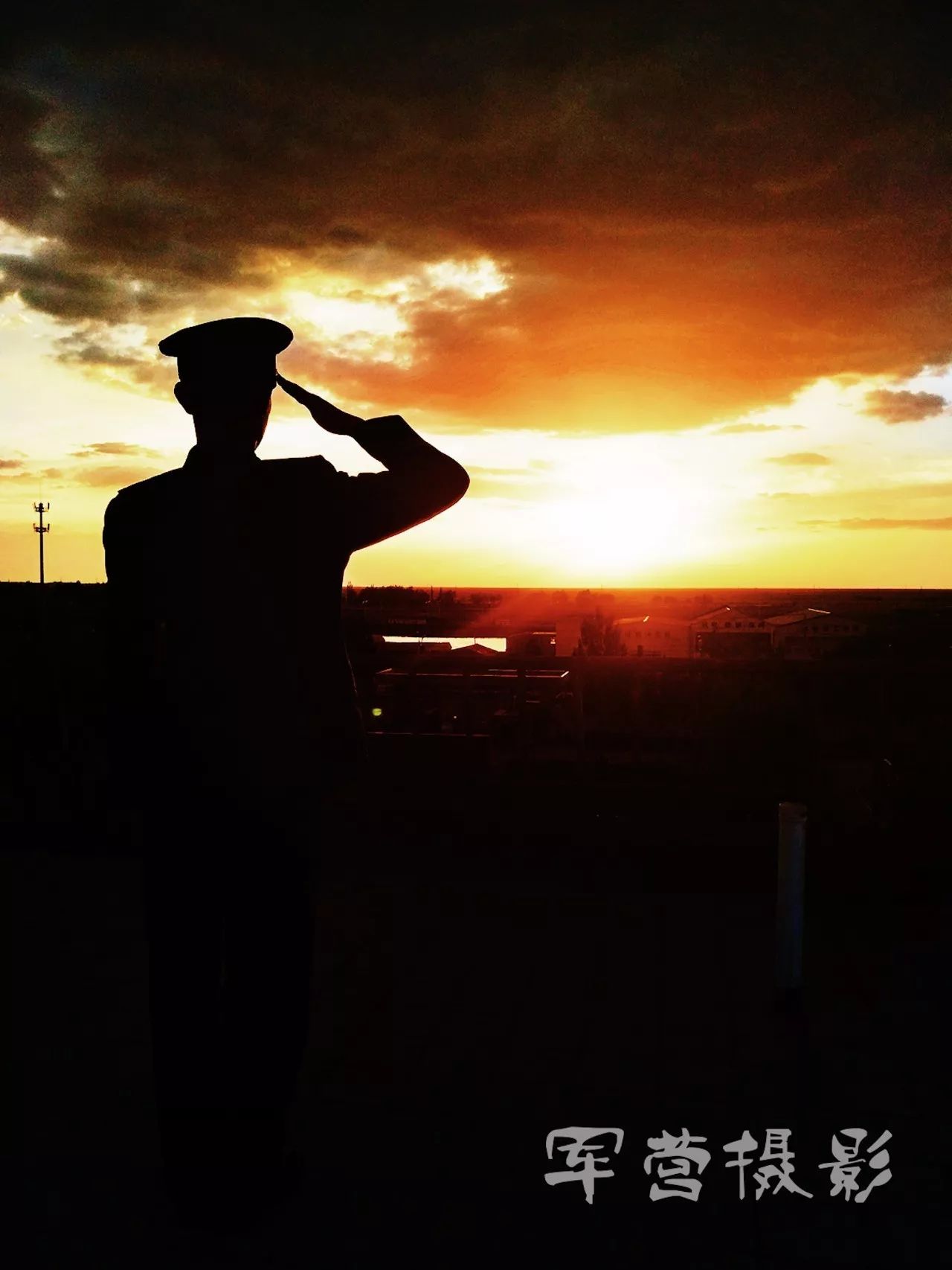 军营摄影:天空下那些美丽的身影
