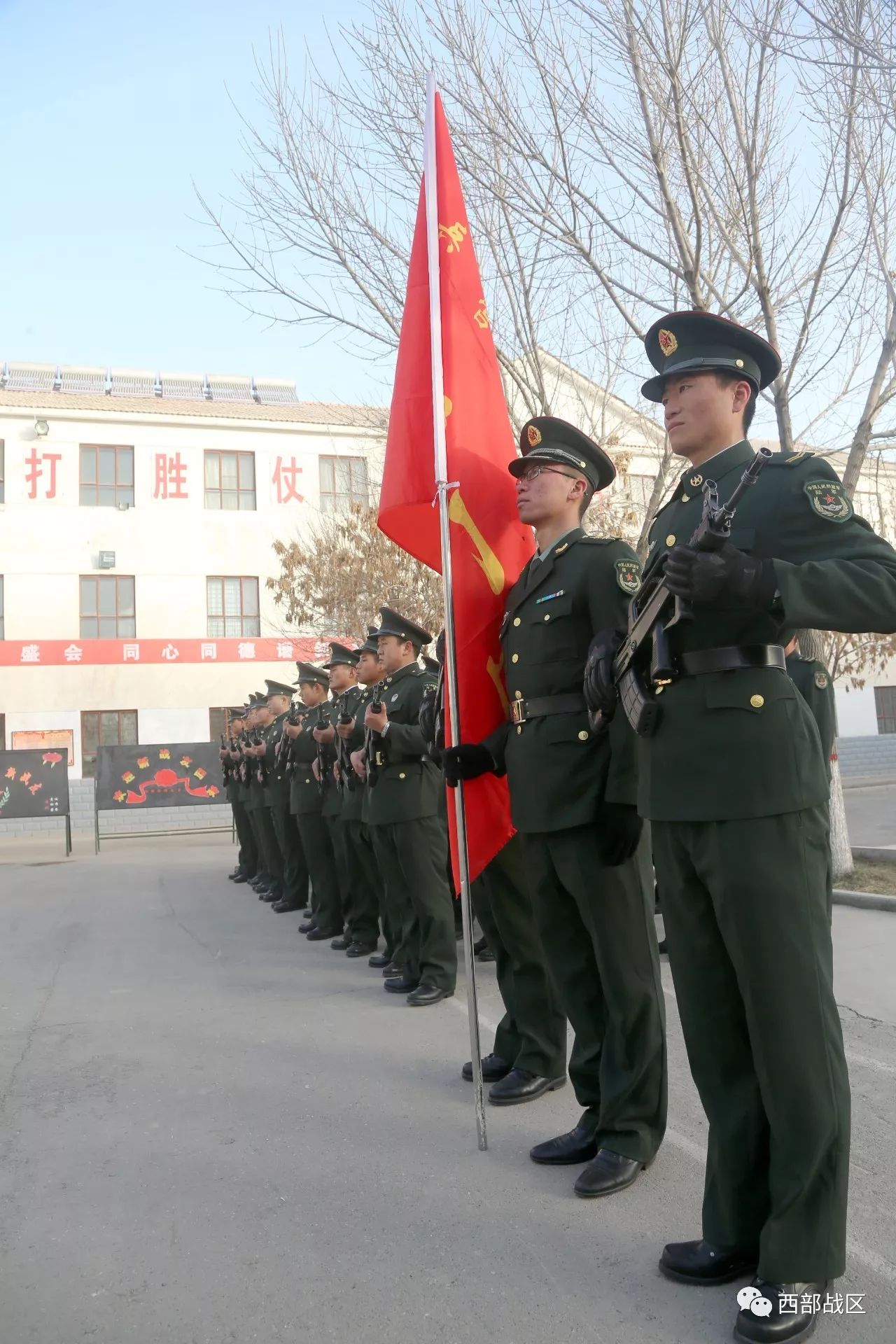 陆军第76集团军某旅入连仪式成为了新兵下连后的第一课