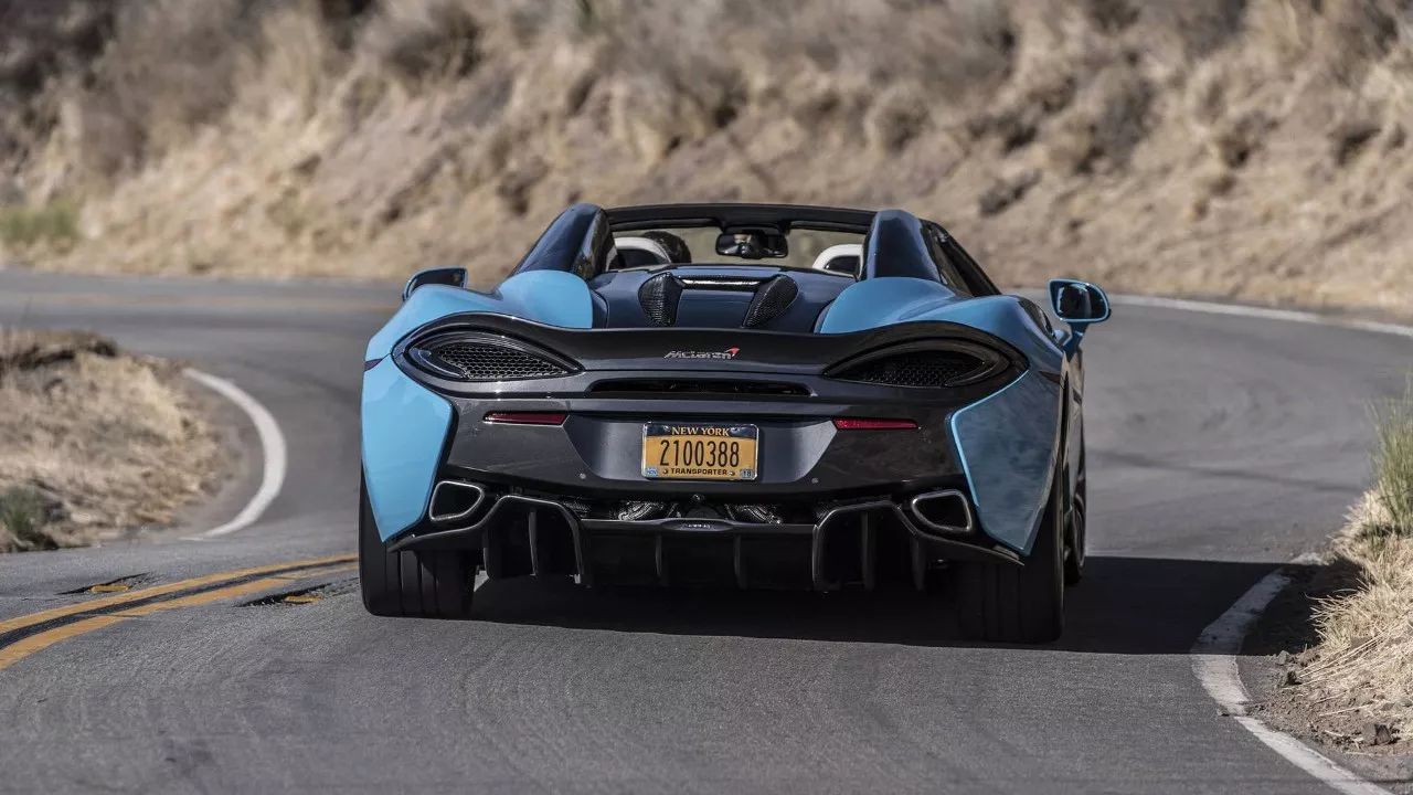 超跑套图丨我想起夕阳下的奔跑那是迈凯伦570sspider逝去的青春