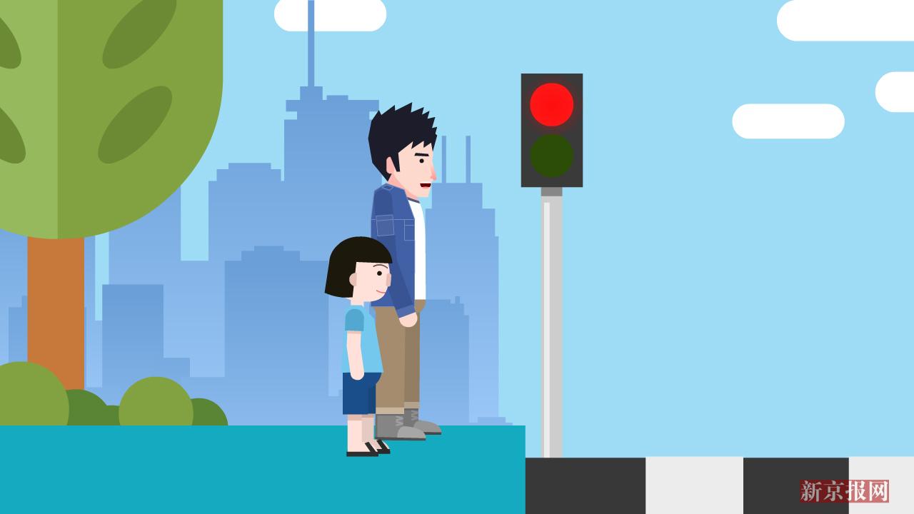 父母会带孩子闯红灯吗听听孩子们怎么说