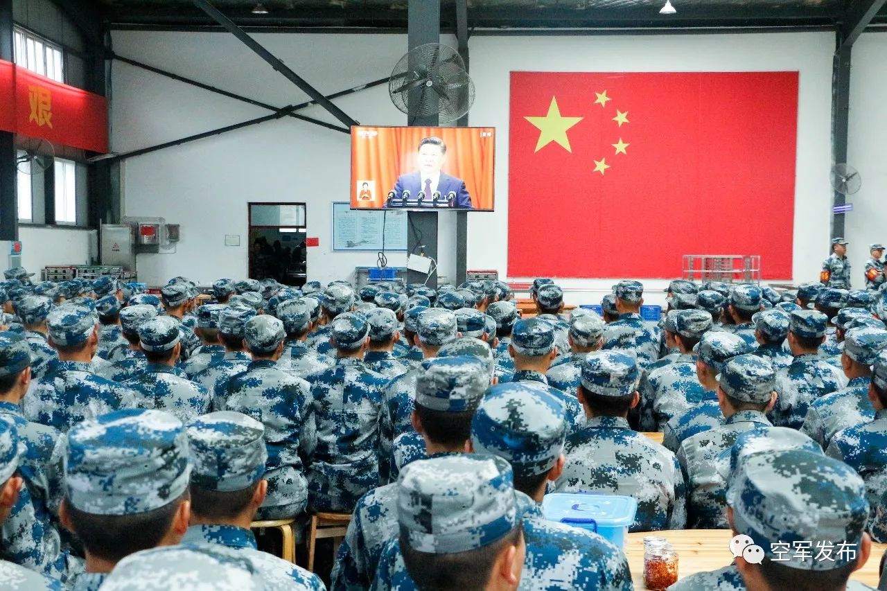把十九大精神播进新兵心里中部战区空军某基地新训旅让学习更有温度