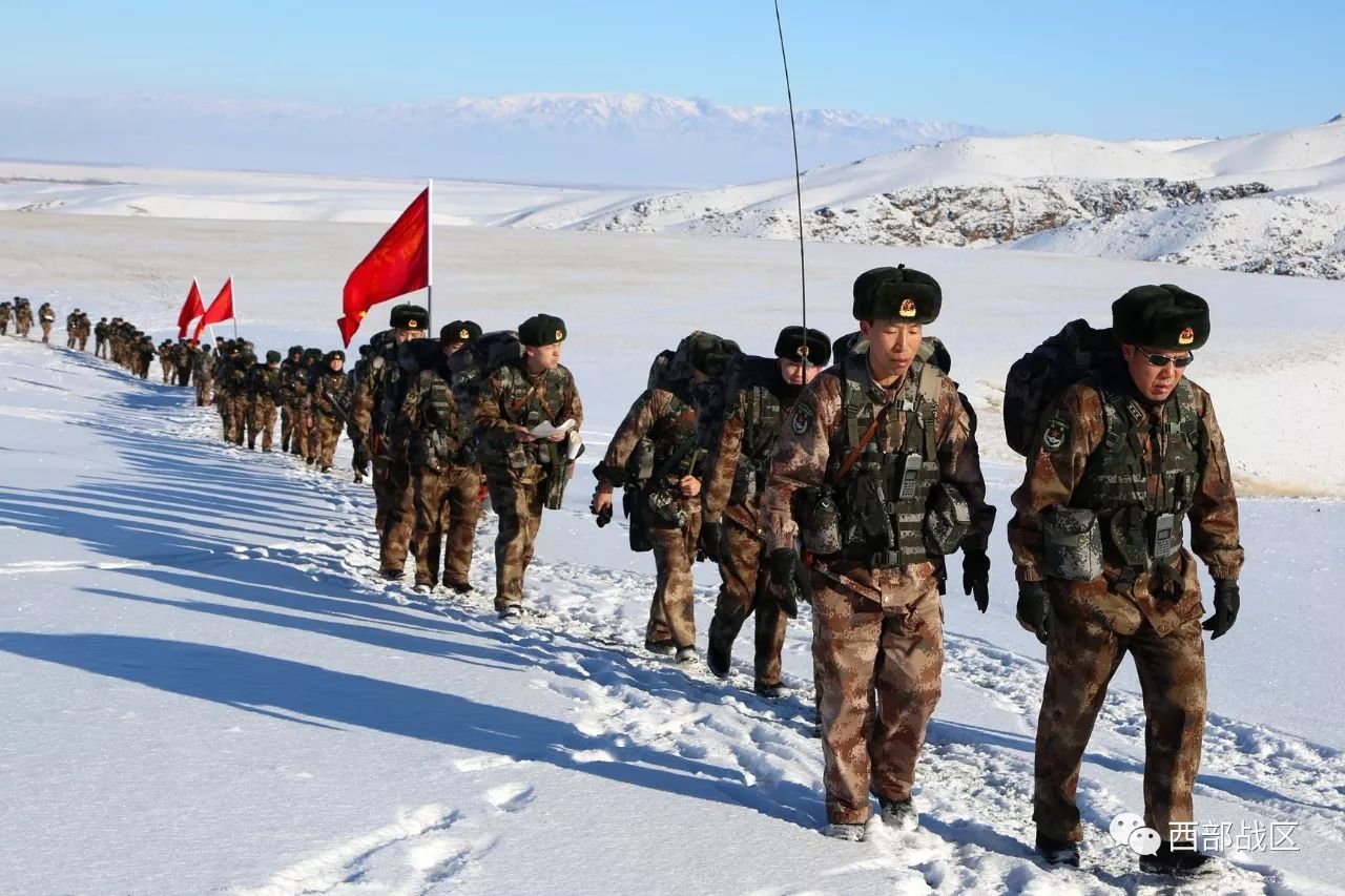 1520公里负重行军的你们好帅