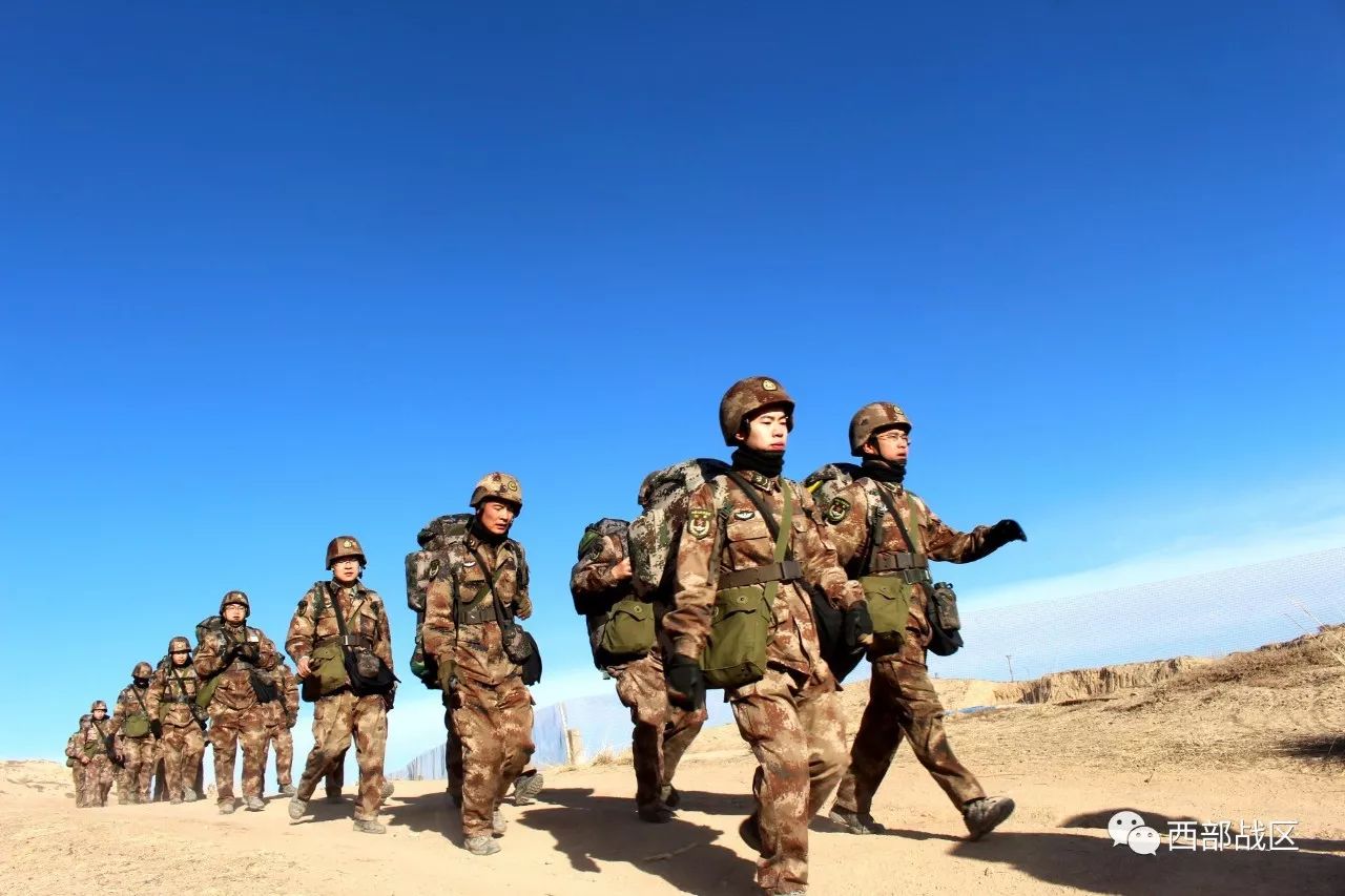 零下十五度西北练兵热