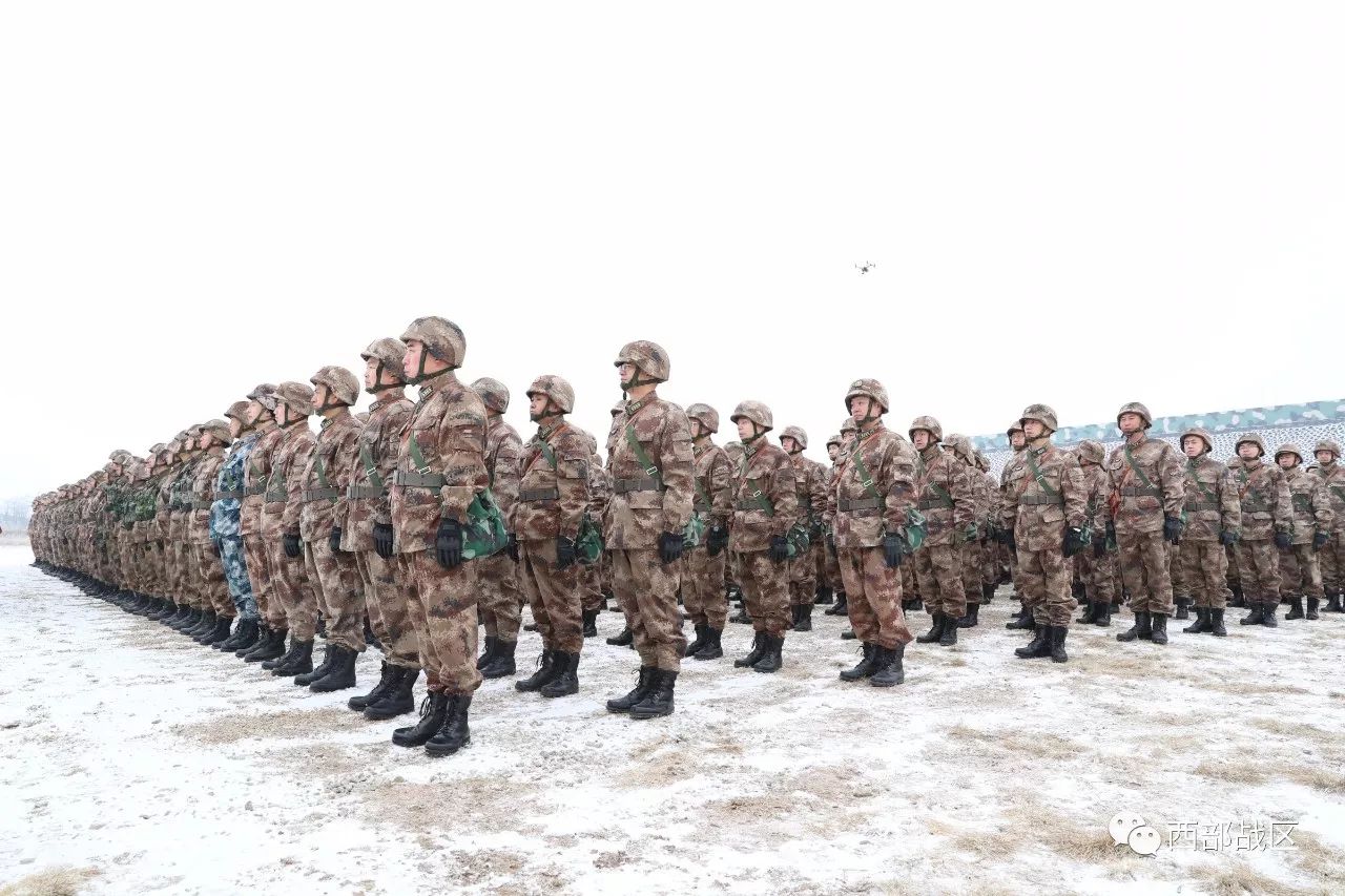 沙场冬点兵,西部战区陆军年度训练这样启步