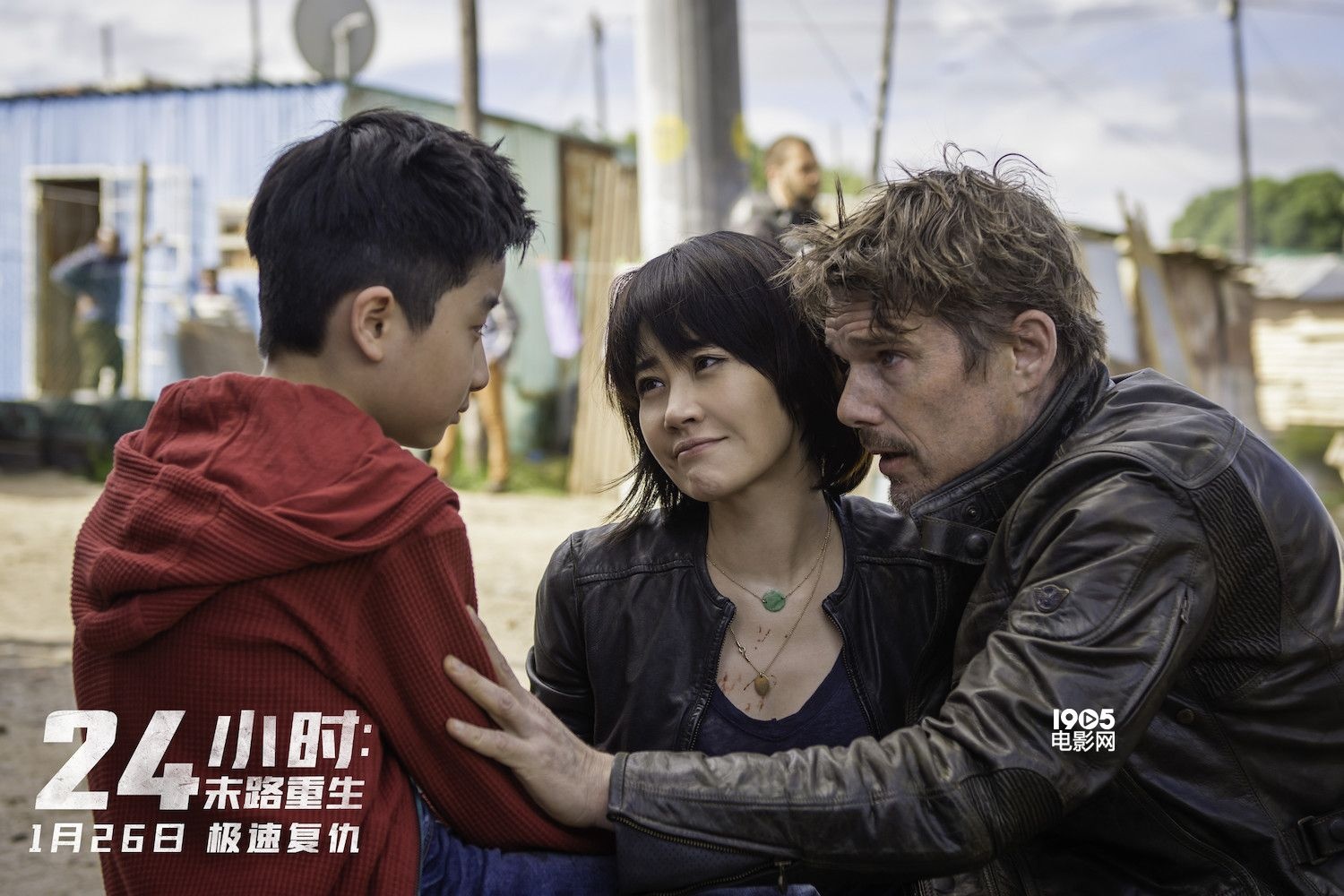 24小时发新剧照伊桑霍克和许晴组警匪cp