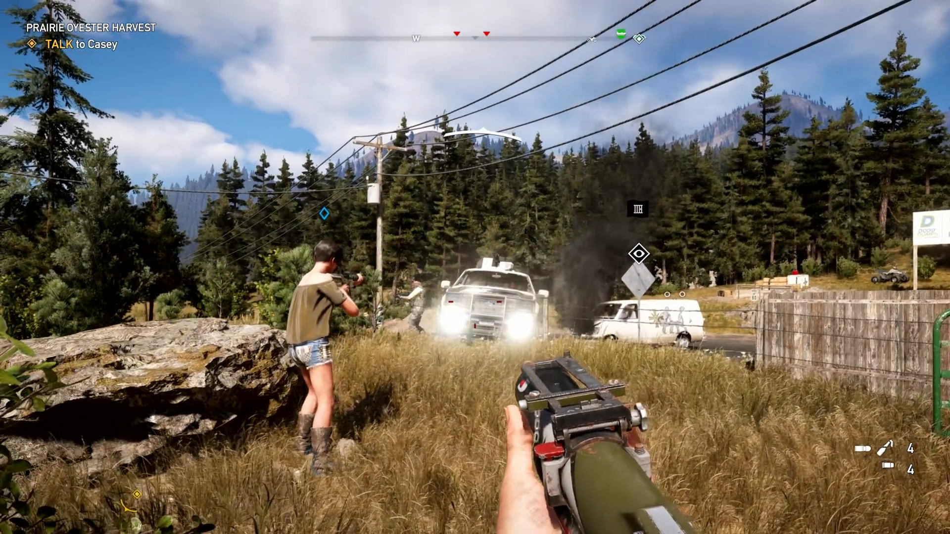 《孤岛惊魂5》最新游戏演示视频 开放世界的形式呈现西部世界