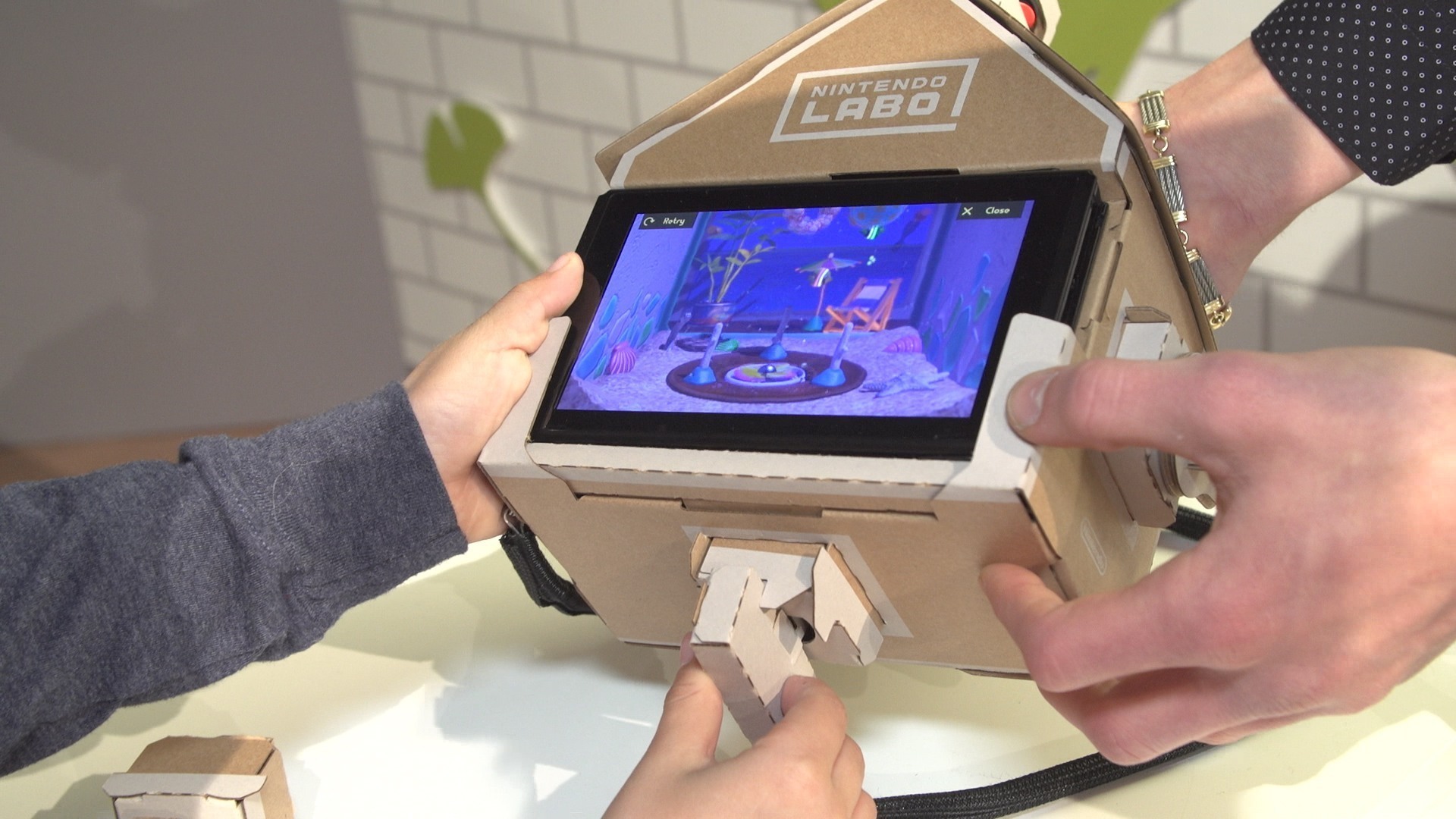 任天堂labo试玩体验:这个创意一定能火