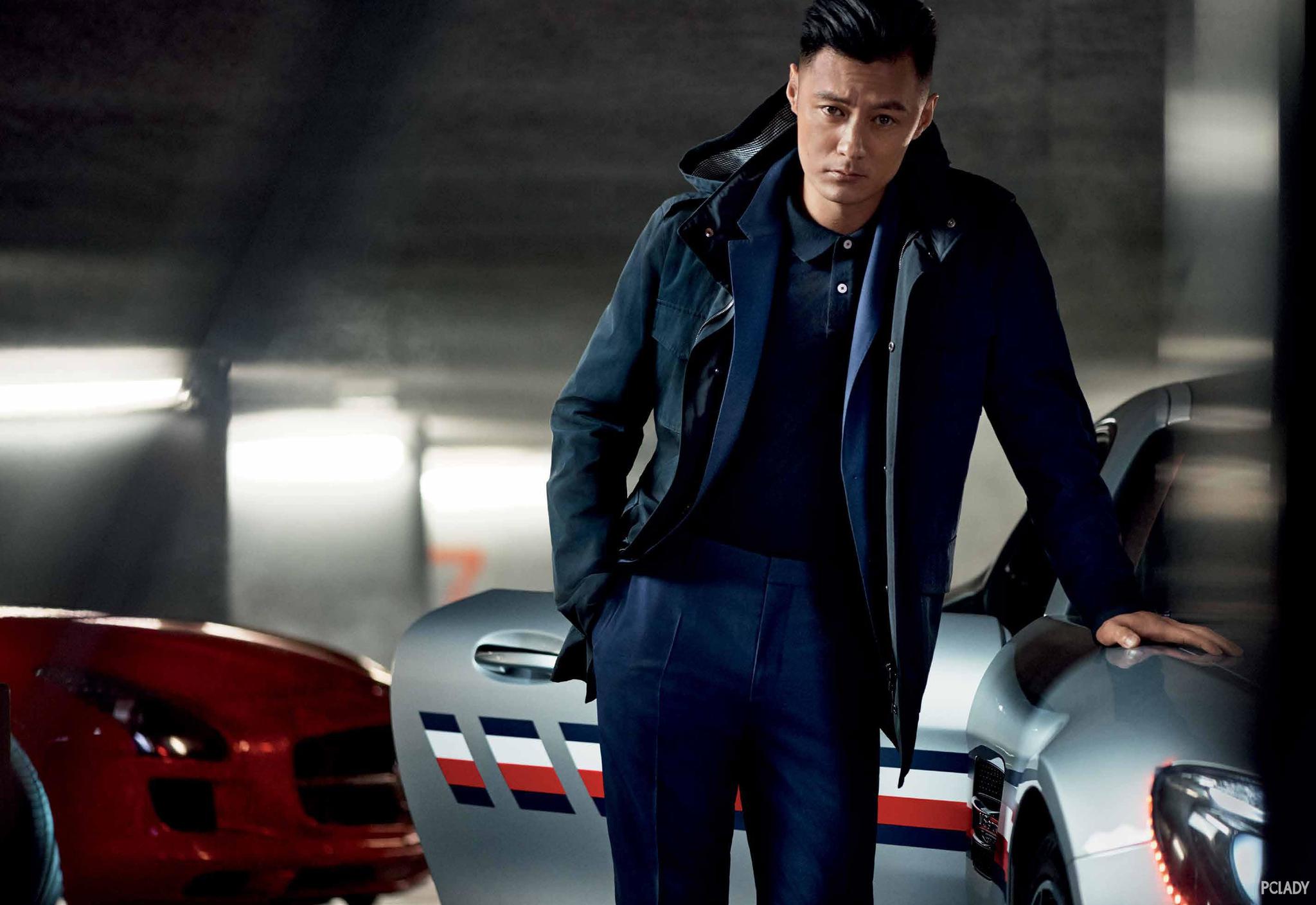 余文乐参与2018春季男装广告代言