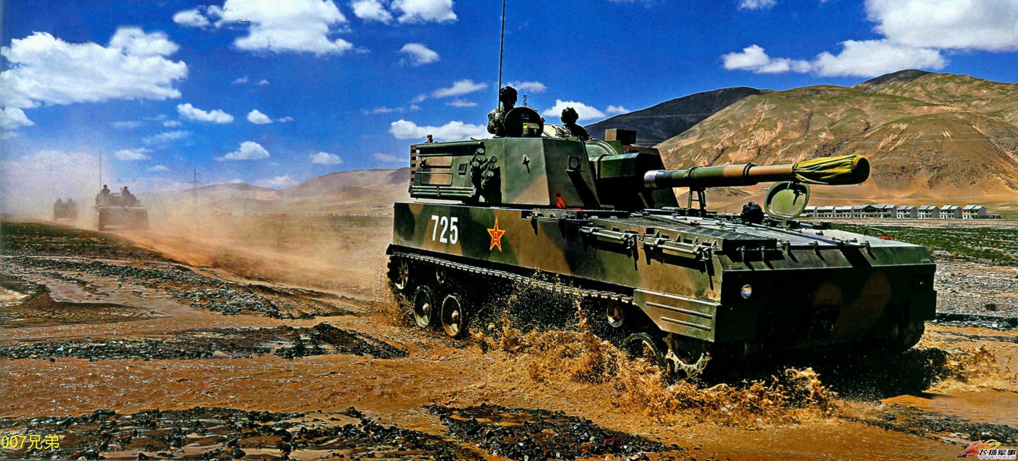 图片:新型的07式自行榴弹炮的核心也是这门炮.