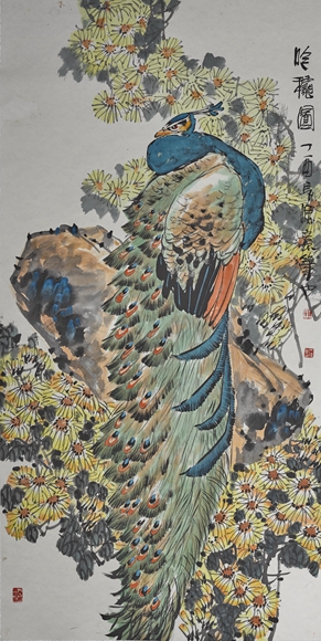 二届重庆文化惠民消费季"水墨金秋"画展开幕|惠民|重庆|画家_新浪新闻